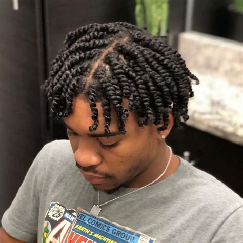 2 strand twist men|two strand twist haircuts for men.